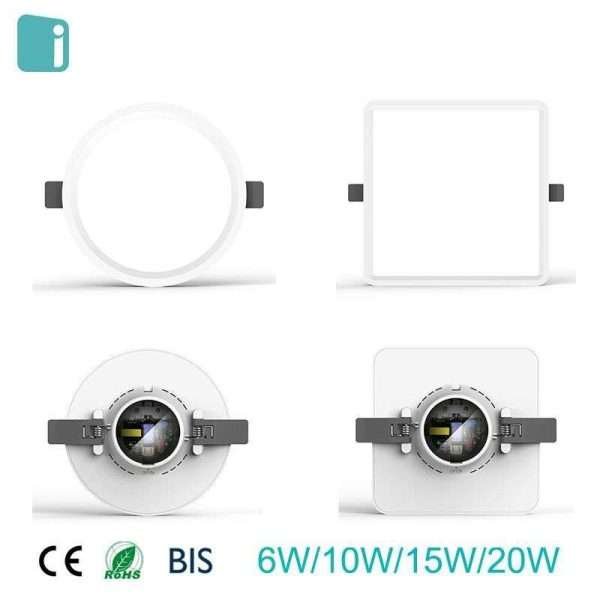 05 Indoor Led Panel light 6W/10W/15W/20W Luxlite AirLU-R