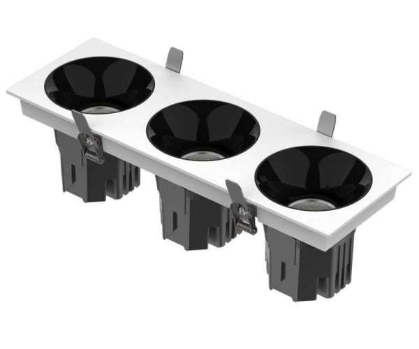 Professional Indoor Led Spotlights cutout 75mm 12W recess Spotlights LX-SL01-75-12