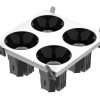 Professional Indoor Led Spotlights cutout 75mm 12W recess Spotlights LX-SL01-75-12