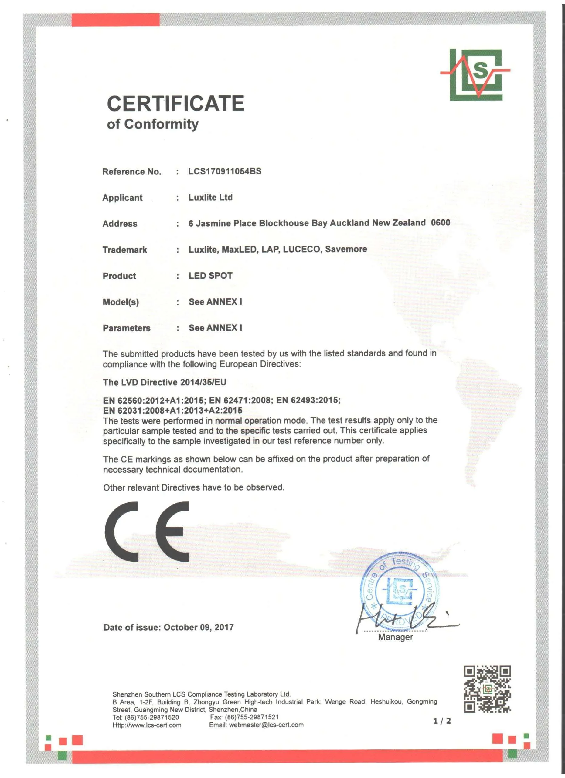 LCS170911054BS 001