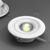 Spotlight D08 (2) Luxlite D08 Adjustable DOB Spot Light 6W Ceiling Indoor Lighting Round Recessed Mounted Led Spot Light