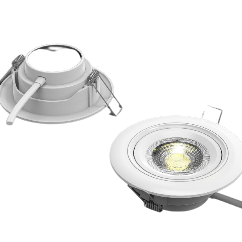 Luxlite D08 Adjustable DOB Spot Light 6W Ceiling Indoor Lighting Round Recessed Mounted  Led Spot Light