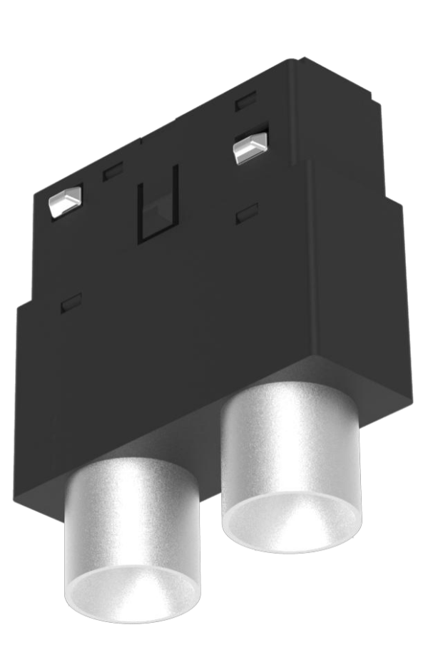 LX-16-LBS-2 16 Series Magnetic Tracklight DC48V M16-ARC Grille light(Arc Tracklight) LX-16-LBS-2