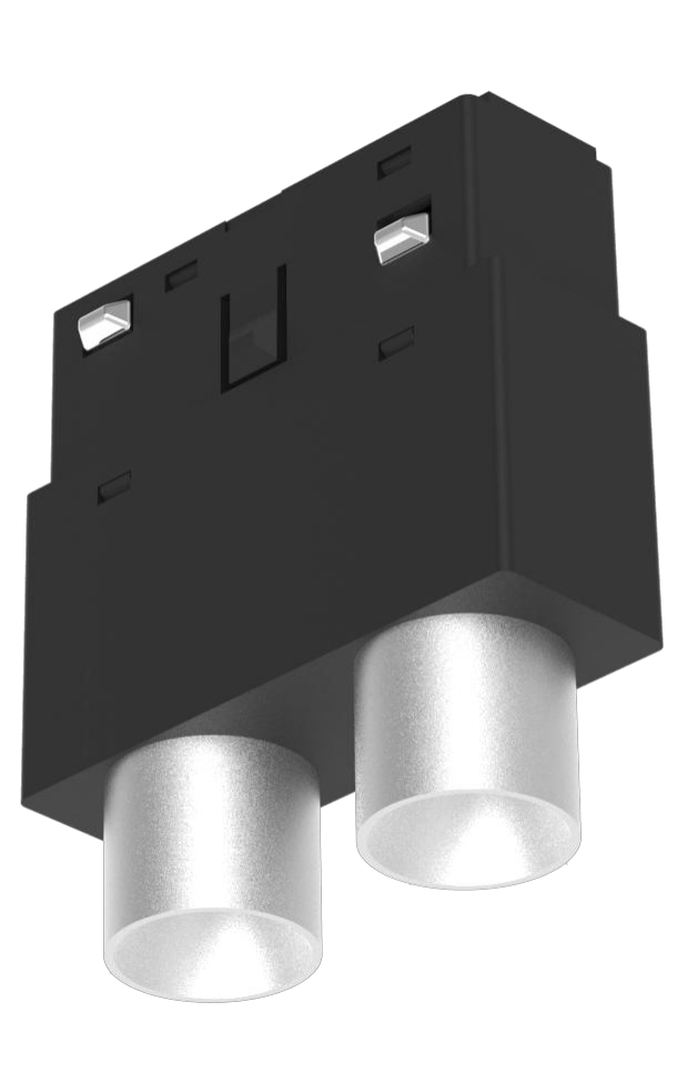 LX-16-LBS-2 16 Series Magnetic Tracklight DC48V M16-ARC Grille light(Arc Tracklight) LX-16-LBS-2