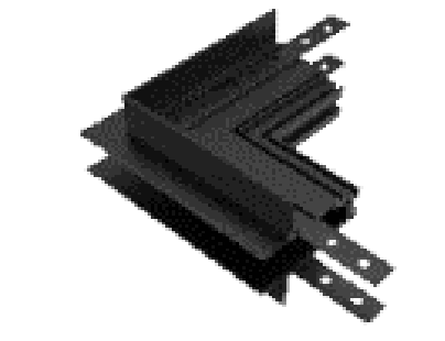 R20 Series Magnetic Tracklight DC48V  Magnetic Track Accessory 90° Outward Corner LX-S20-OU-1