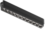 Painter Magnetic surface track light Grille Light 48V LX-ST-LB-6