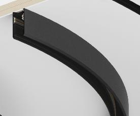 S16-ARC 16 Series Magnetic Tracklight DC48V S16-ARC Magnetic Tracklight 1/2-Surface & Suspension