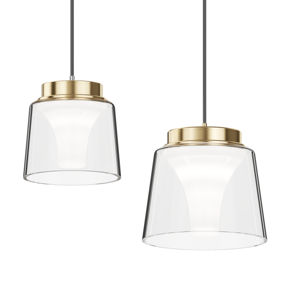 喇叭-玻璃吊灯-金-改 16 Series Magnetic Tracklight DC48V M16 Pendant light LX-FM-04