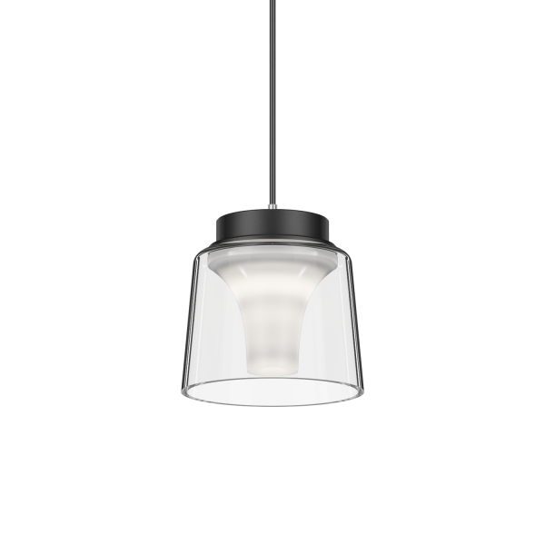 喇叭-玻璃吊灯-黑-小 16 Series Magnetic Tracklight DC48V M16 Pendant light LX-FM-04