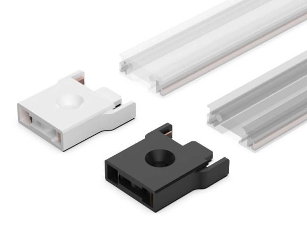 导轨条配件01 Painter Magnetic surface track connector LX-ST-01 End-Cap 48V