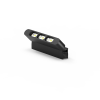 折叠格栅泛光6W Magnetic track lighting Foldable track Grille&Floodlight Matt Black Painter Pro 48V