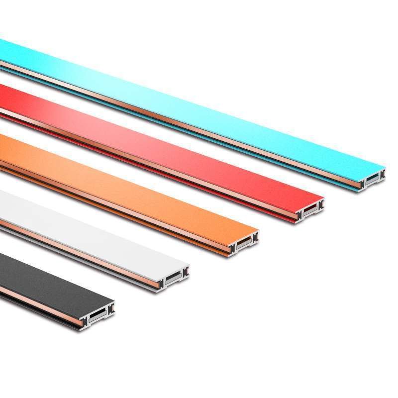 Luxlite Painter Pro Silm Surface Track Mounted Linear Track Light 48v Ultra-thin Led Magnetic Track Light