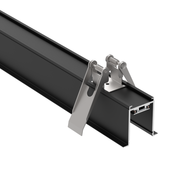 暗装批灰轨道 48V Magnetic Recessed track Light Painter Pro Plaster Magnetic Track
