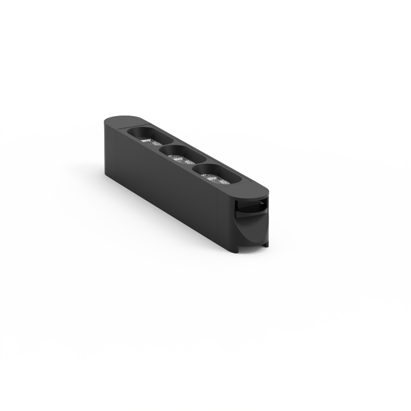 Magnetic track lighting Grille&Floodlight Matt Black Painter Pro 48V
