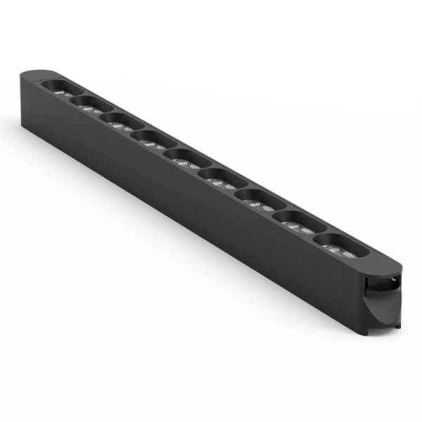 格栅泛光灯18W Magnetic track lighting Grille&Floodlight Matt Black Painter Pro 48V