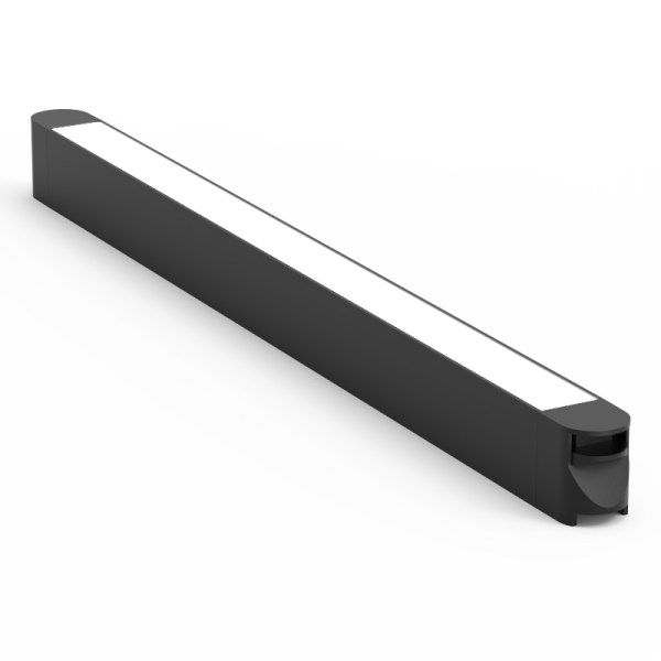 泛光灯12W-300 48V Magnetic track lighting floodlight Track lights Matt Black Painter Pro