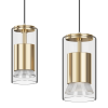 玻璃-喇叭吊灯-金 16 Series Magnetic Tracklight DC48V M16 Pendant light LX-FM-05
