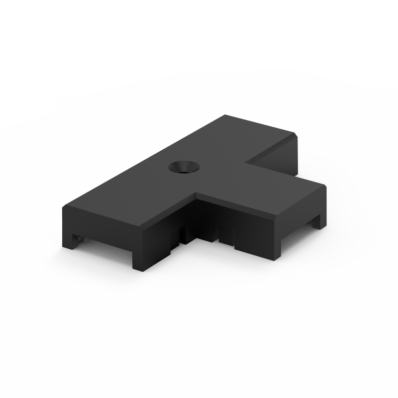 Magnectic track lighting T Connector Surface Recessed track Painter Pro