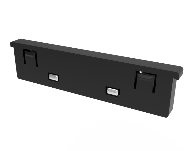 M05-直通模块 Luxlite Ultra slim 5mm 48V Magnetic track Track Conductive module
