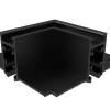 R05-5转角 Luxlite Ultra slim 5mm 48V Magnetic track Plaster-Connectors