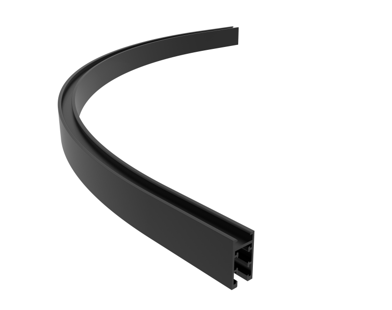 Luxlite Ultra slim 5mm 48V Magnetic track  1/4 Arc-Track