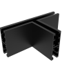 S05-2-T Luxlite Ultra slim 5mm 48V Magnetic track Suspension-Connectors