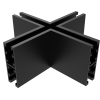 S05-2-X Luxlite Ultra slim 5mm 48V Magnetic track Suspension-Connectors